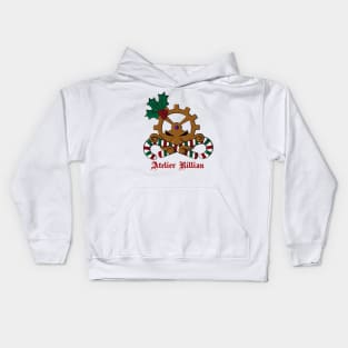 Atelier Rillian logo Christmas Time!!! Kids Hoodie